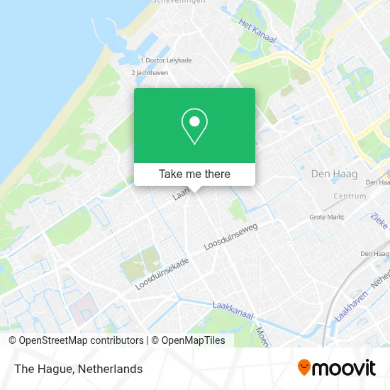 Den Haag map
