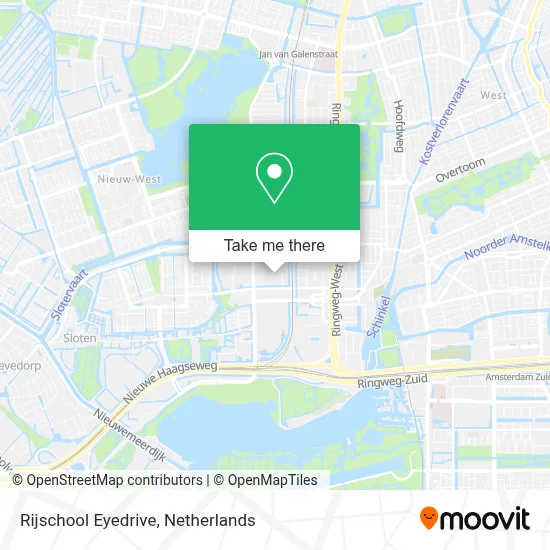 Rijschool Eyedrive Karte