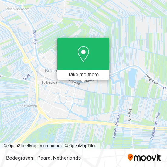 Bodegraven - Paard map