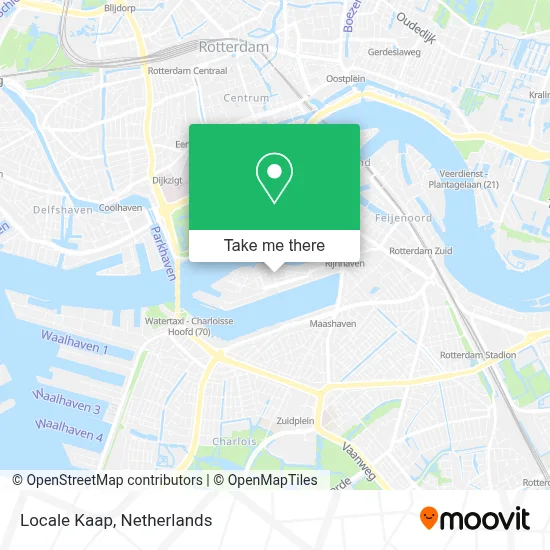 Locale Kaap map