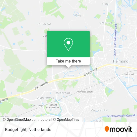 Budgetlight Karte