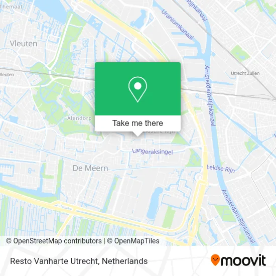 Resto Vanharte Utrecht map