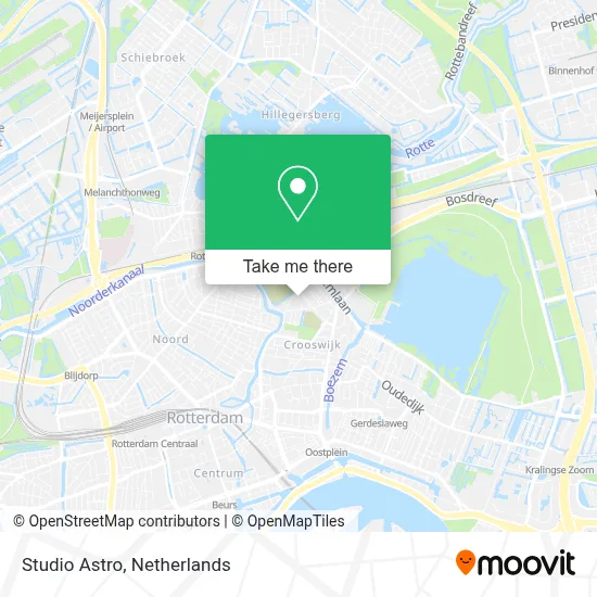 Studio Astro map