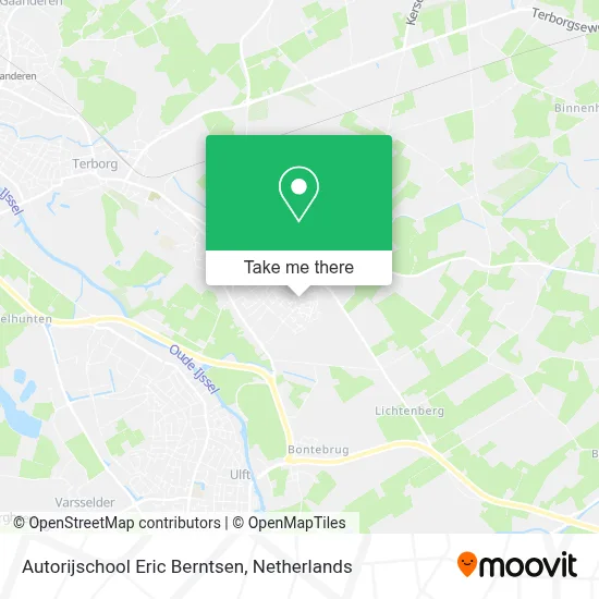 Autorijschool Eric Berntsen map