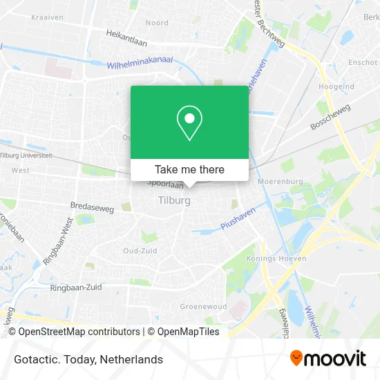 Gotactic. Today map
