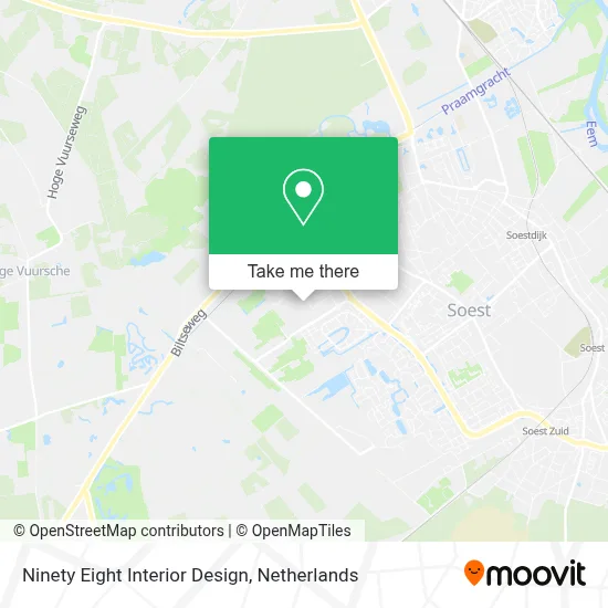Ninety Eight Interior Design map