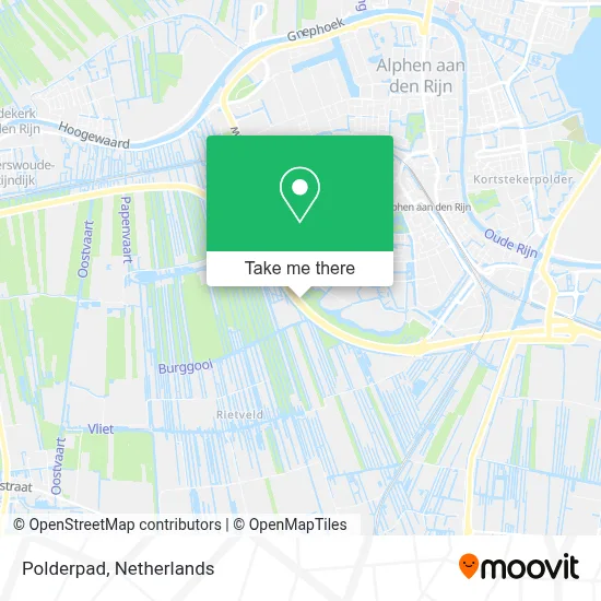 Polderpad map