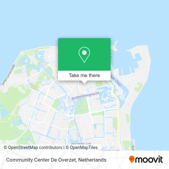 Community Center De Overzet Karte