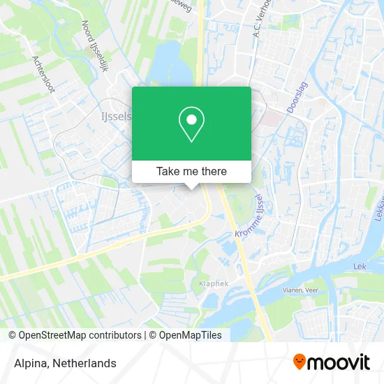 Alpina map