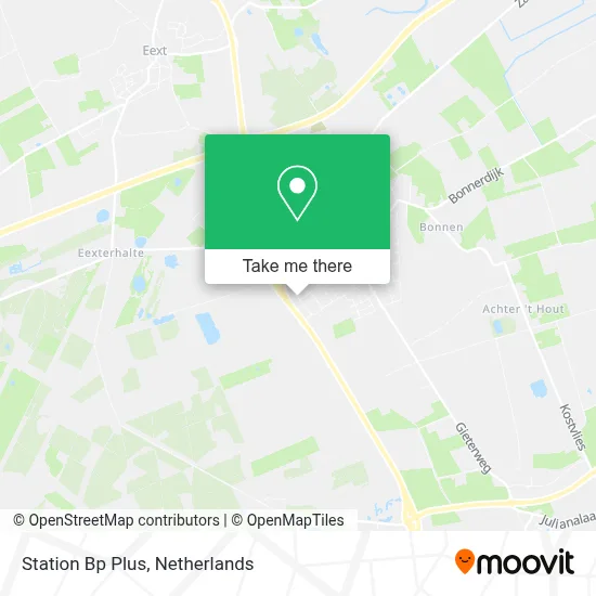 Station Bp Plus map