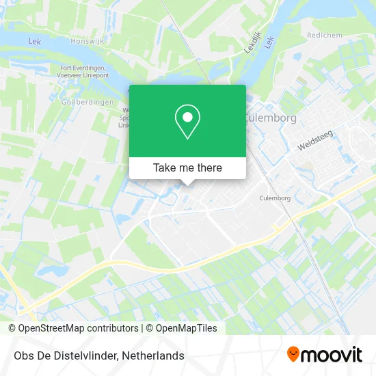 Obs De Distelvlinder map