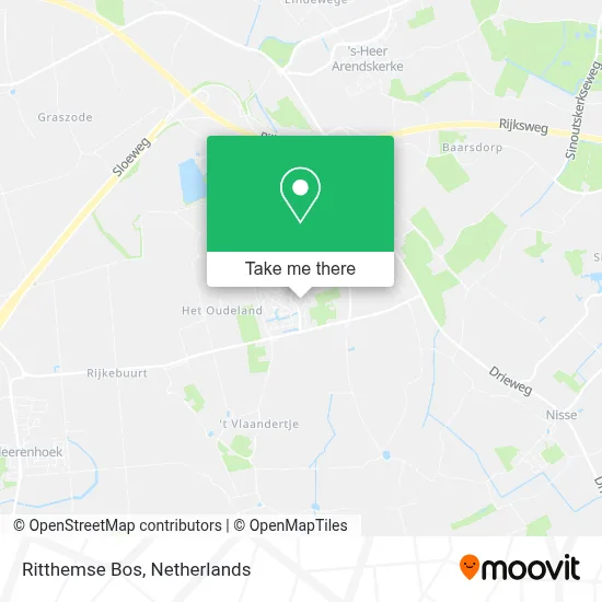 Ritthemse Bos map