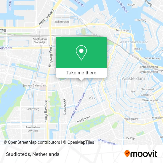 Studioteds map