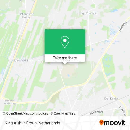 King Arthur Group map