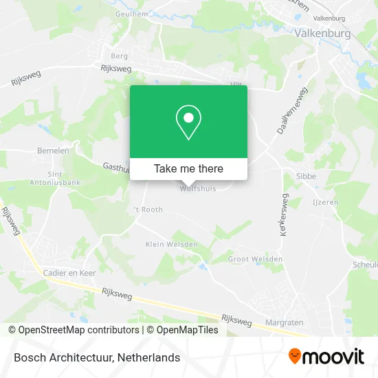 Bosch Architectuur Karte