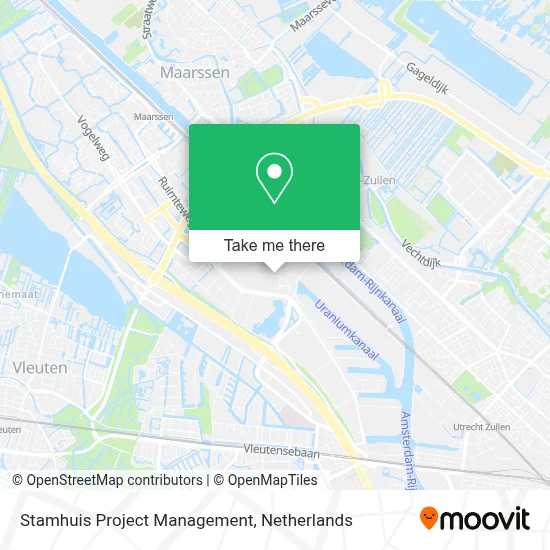 Stamhuis Project Management map