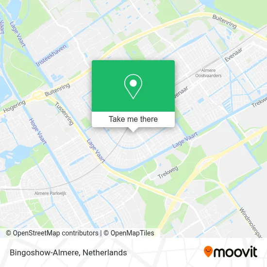 Bingoshow-Almere map