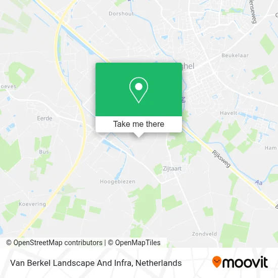 Van Berkel Landscape And Infra map