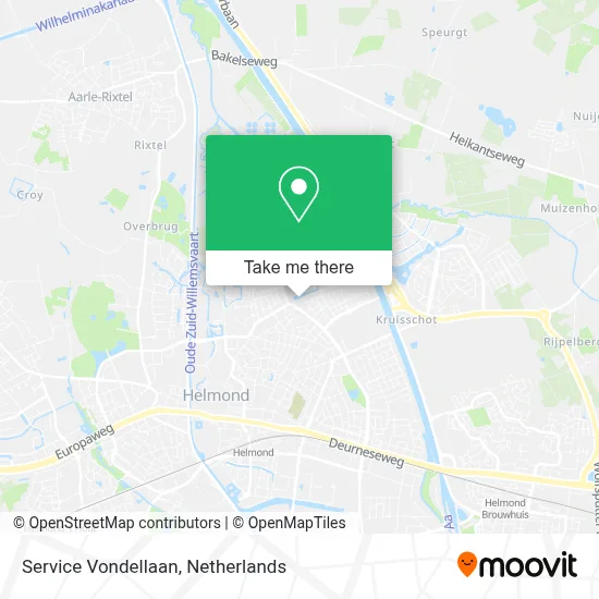 Service Vondellaan map