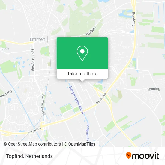 Topfind map