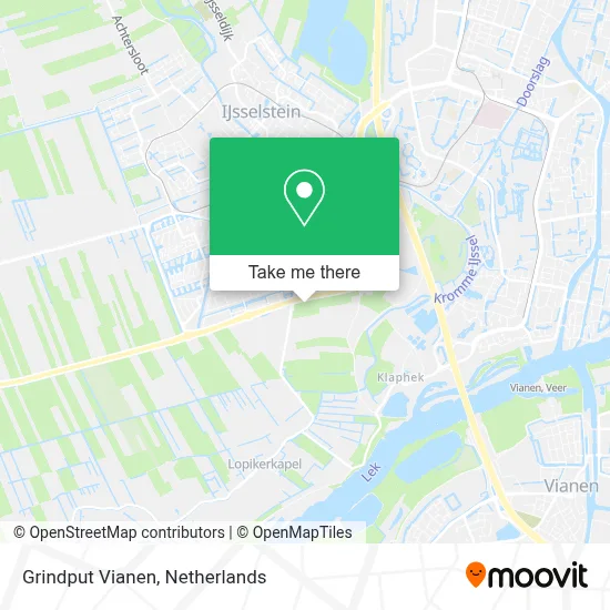 Grindput Vianen map