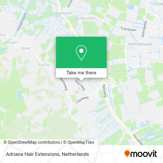Adriana Hair Extensions map