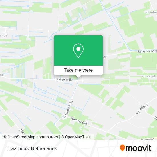 Thaarhuus map
