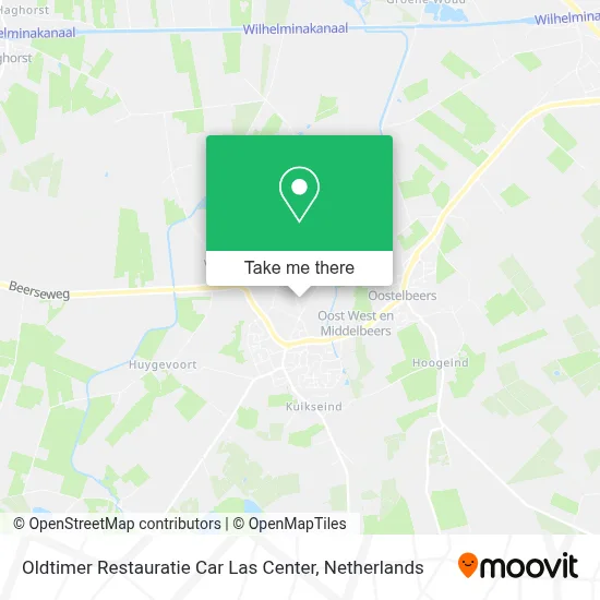 Oldtimer Restauratie Car Las Center map