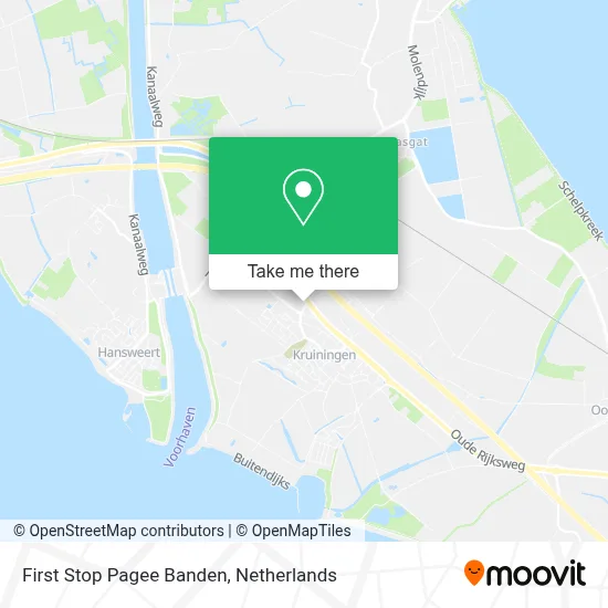 First Stop Pagee Banden map