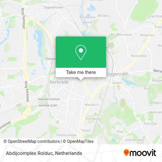 Abdijcomplex Rolduc map