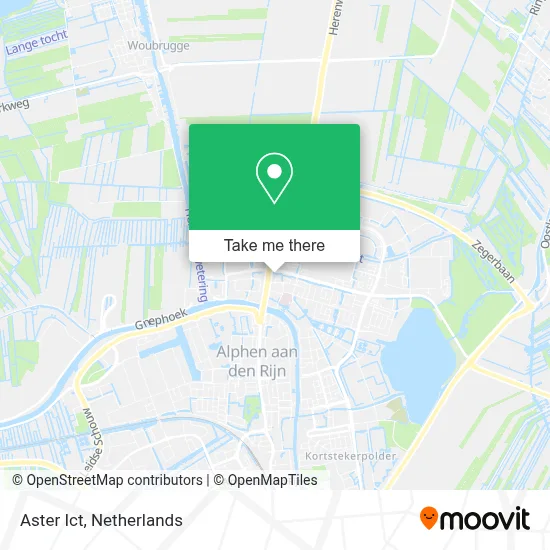 Aster Ict map