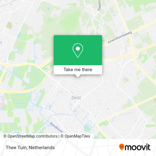 Thee Tuin map