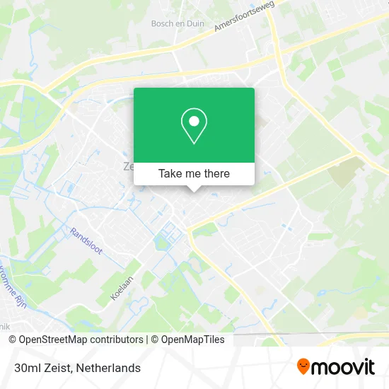 30ml Zeist map