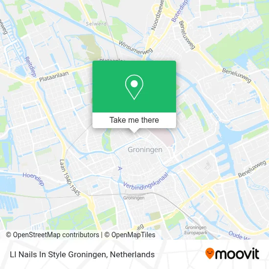 Ll Nails In Style Groningen map
