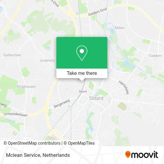 Mclean Service map