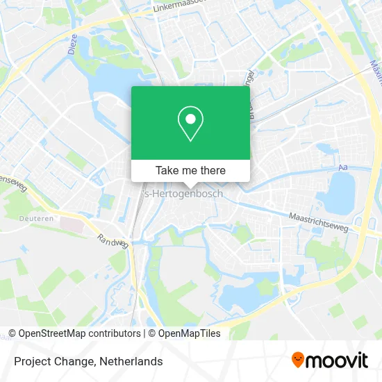 Project Change map