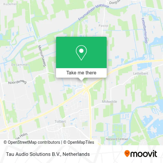 Tau Audio Solutions B.V. map