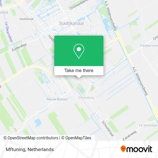 Mftuning map