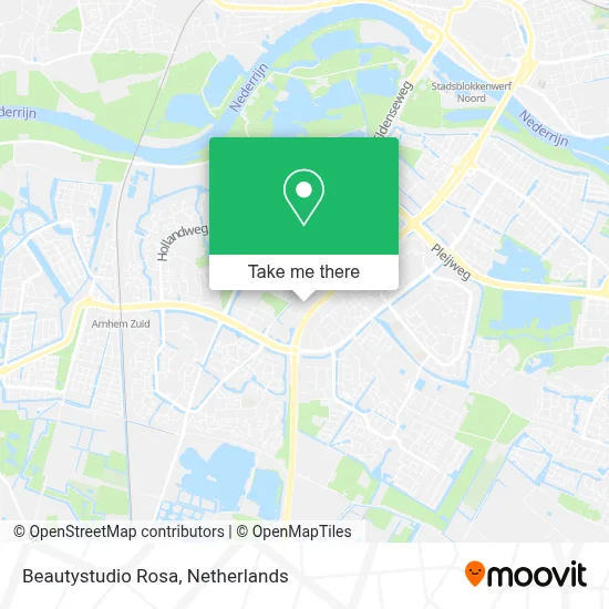 Beautystudio Rosa map