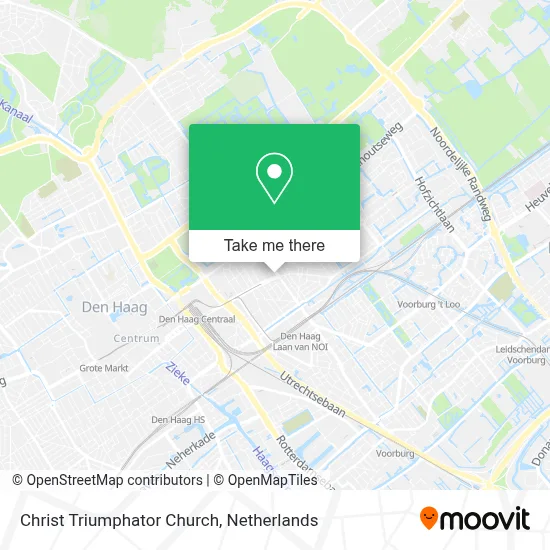 Christ Triumphator Church map