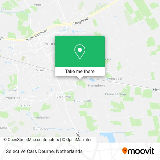 Selective Cars Deurne map