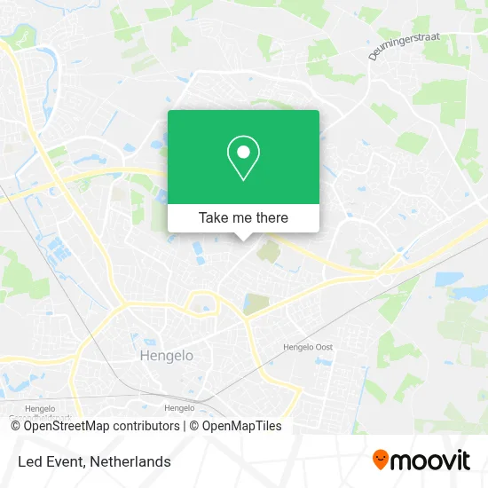 Led Event map