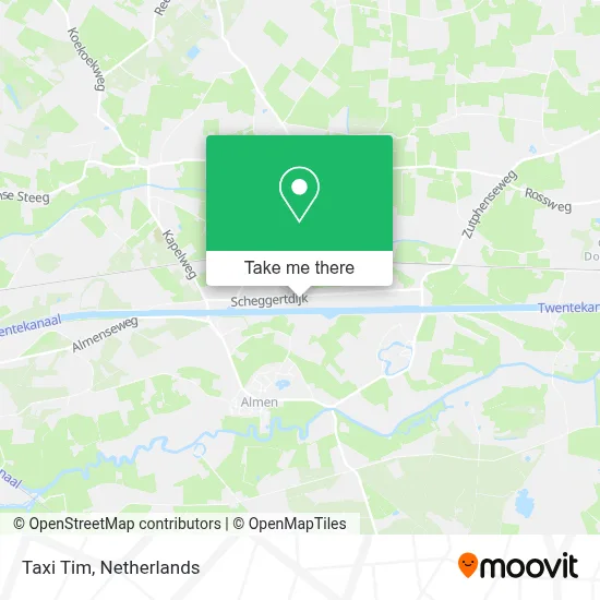 Taxi Tim map