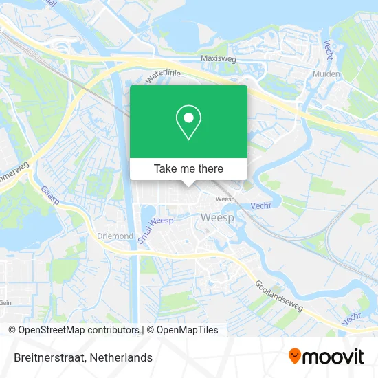 Breitnerstraat Karte