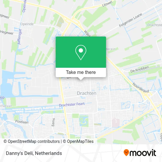 Danny's Deli map