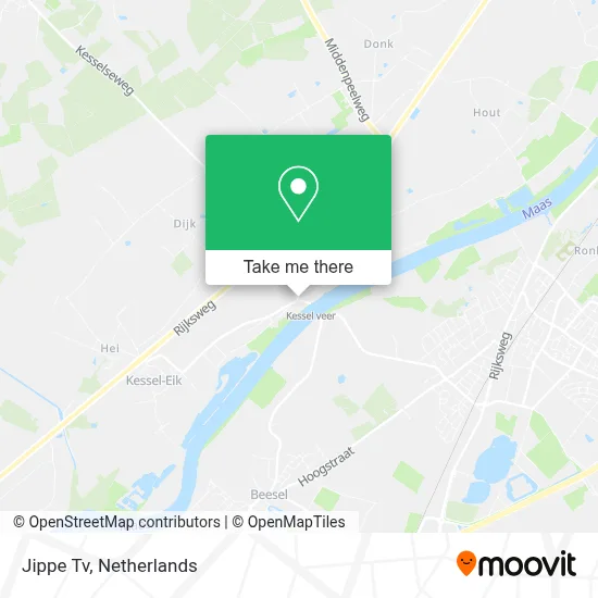 Jippe Tv map