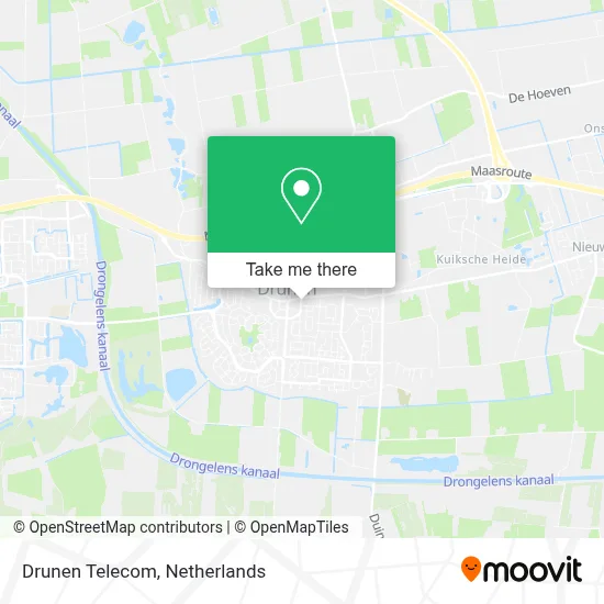 Drunen Telecom map