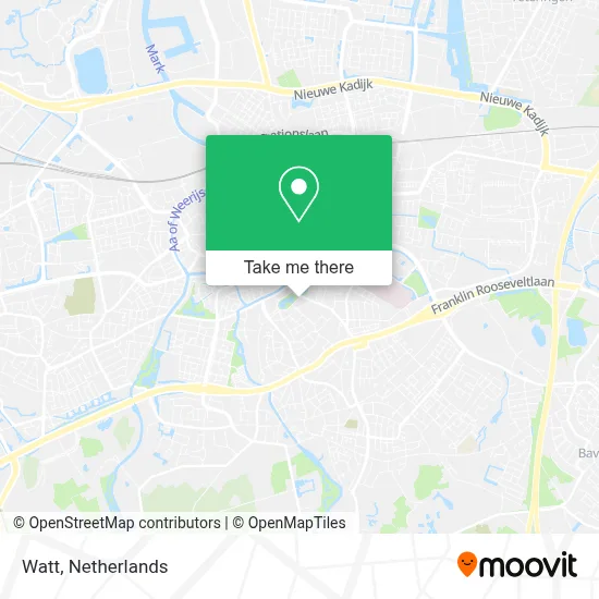 Watt map