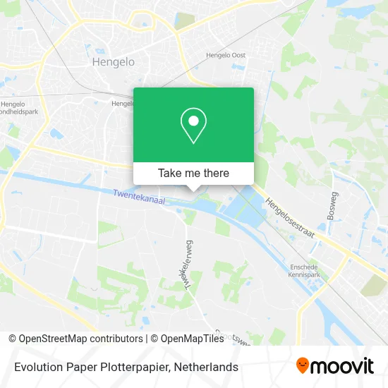 Evolution Paper Plotterpapier map