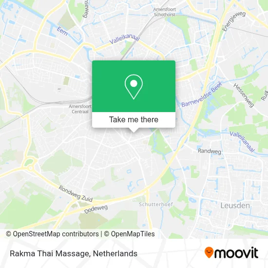 Rakma Thai Massage map